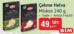 MİSKOS ÇEKME HELVA 240 G